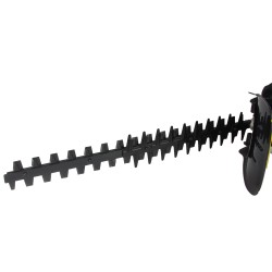 Tagliasiepi a Scoppio Benzina Lama 56 cm Motore Benzina 26cc Manico Girevole 2 Tempi monocilindrico Easy Starter